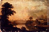 John Glover A View Of Ripon Cathedral From Across The River Ure painting